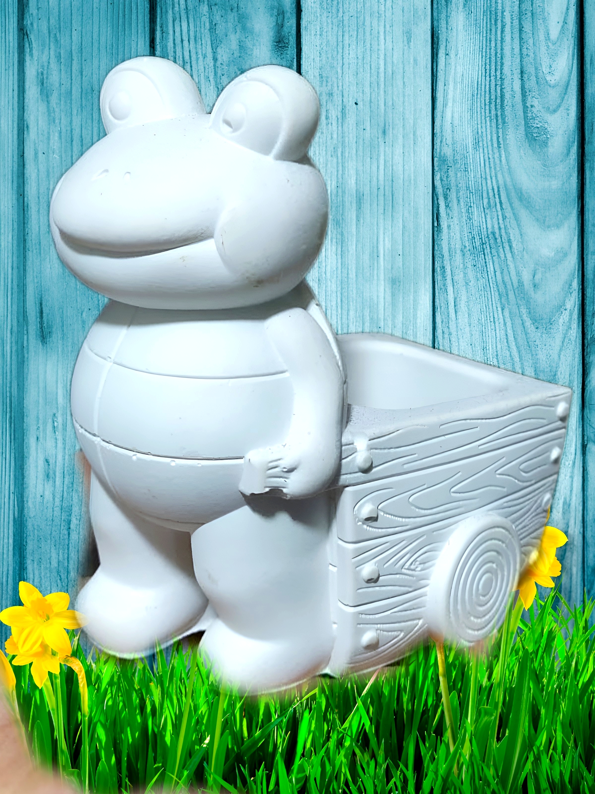 Figura de Tortuga con Carreta