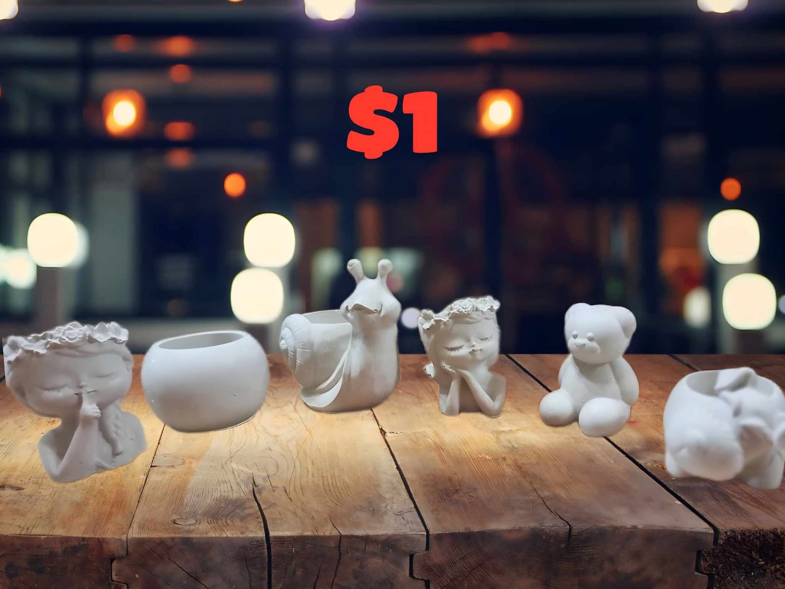 Diferentes Figuras de Yeso