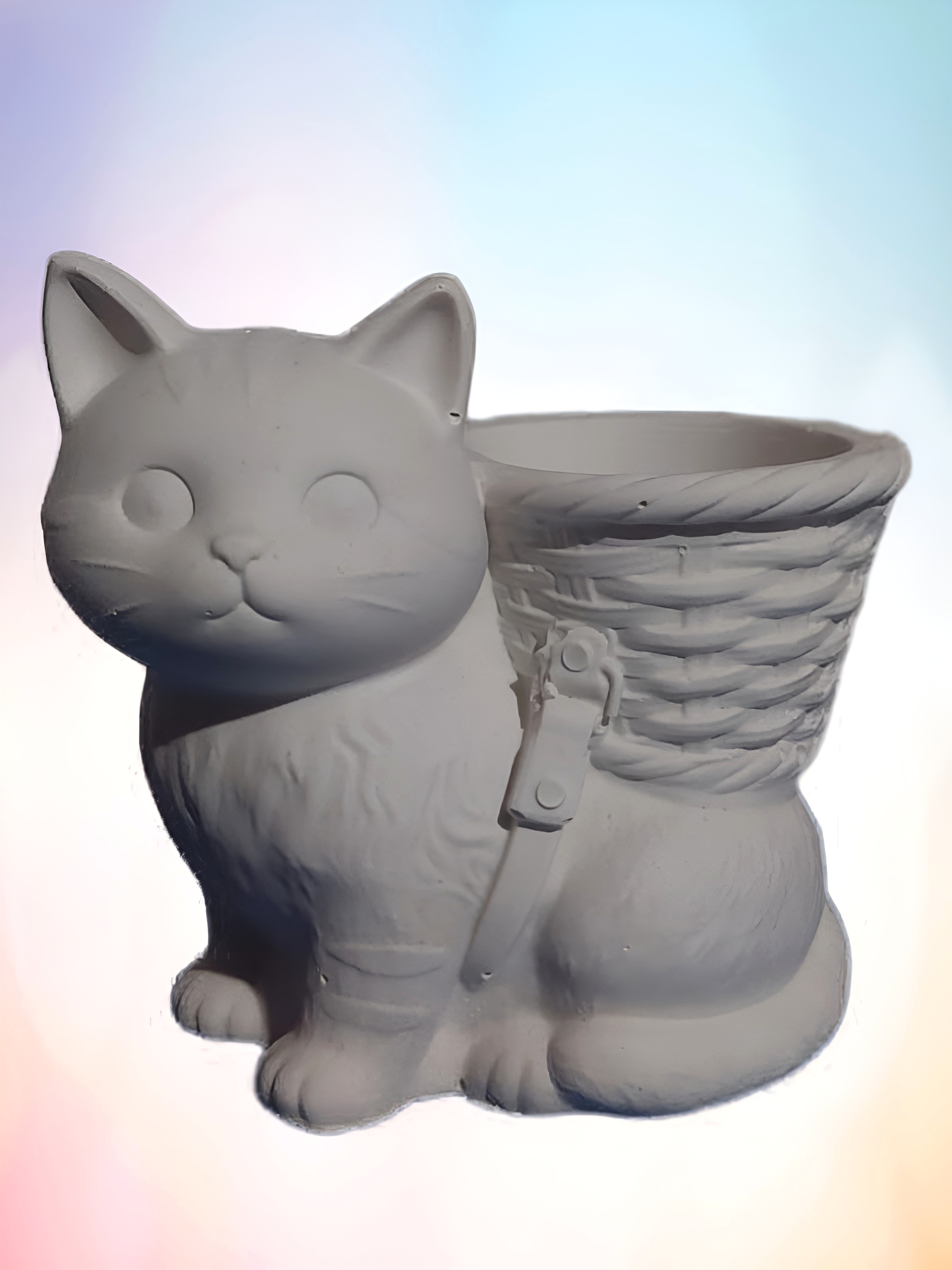 Gato con Canasta 1